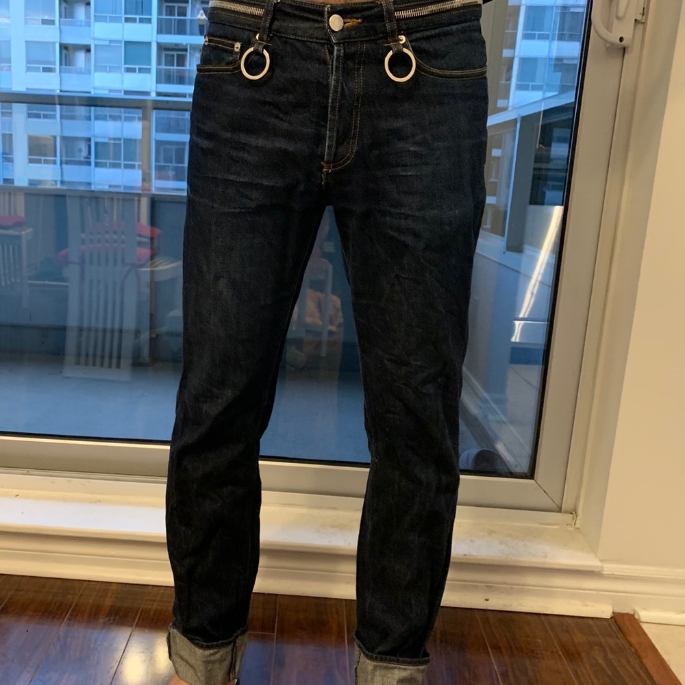 Givenchy pants Jeans Detachable chain very new